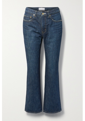 TU ES MON TRESOR - + Net Sustain The Moonstone Cropped High-rise Bootcut Jeans - Blue - 24,25,26,27,28,29,30