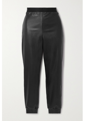 Wolford - Vegan Leather Track Pants - Black - x small,small,medium,large
