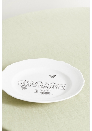 GINORI 1735 - + Off-white 21cm Porcelain Dessert Plate - One size