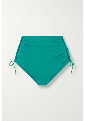 Isabel Marant - Selaris Ruched Bikini Briefs - Green - FR34,FR36,FR38,FR40,FR42,FR44