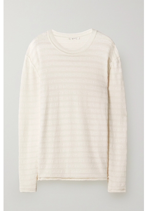 The Row - Giusti Striped Knitted Sweater - White - x small,small,medium,large,x large