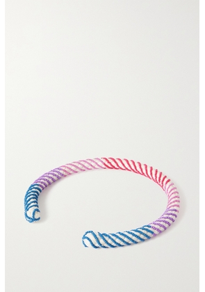 Isabel Marant - Tekoa Beaded Braided Cotton Necklace - Pink - One size
