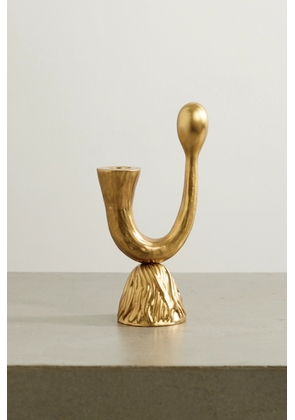 L'Objet - + Haas Brothers Horn Bronze-tone Candlestick - Gold - One size