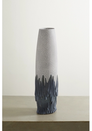 L'Objet - + Haas Brothers Mojave Medium Earthenware Vase - Blue - One size