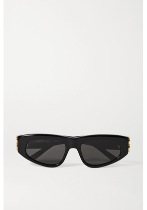 Balenciaga Eyewear - Dynasty Bb Cat-eye Acetate Sunglasses - Black - One size