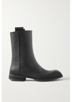 The Row - Leather Ankle Boots - Black - IT35,IT36,IT36.5,IT37,IT37.5,IT38,IT38.5,IT39,IT39.5,IT40,IT40.5,IT41,IT41.5,IT42
