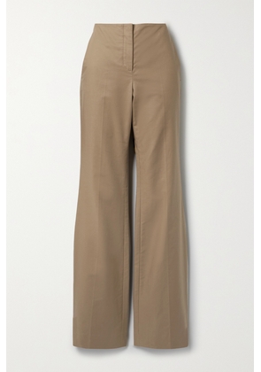 The Row - Vasco Cotton-twill Straight-leg Pants - Neutrals - US0,US2,US4,US6,US8,US10,US12