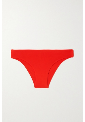 Haight - Basic Stretch-crepe Bikini Briefs - Red - x small,small,medium,large,x large