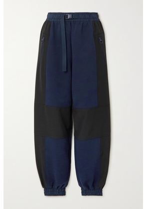 LACOSTE - Ripstop-paneled Cotton-blend Jersey Track Pants - Blue - FR34,FR36,FR38,FR40,FR42,FR44