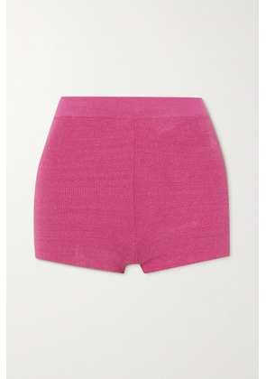 Jacquemus - Arancia Linen Shorts - Pink - FR32,FR34,FR36,FR38,FR40,FR42,FR44,FR46