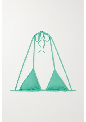 Jacquemus - Peirado Recycled Triangle Halterneck Bikini Top - Green - x small,small,medium,large,x large