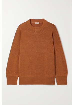 LAFAYETTE 148 - Cotton-blend Sweater - Orange - xx small,x small,small,medium,large,x large,xx large