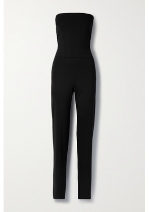 Wolford - Aurora Strapless Stretch-modal Jumpsuit - Black - x small,small,medium,large