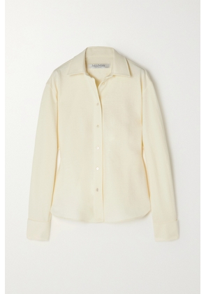 Max Mara - Douglas Wool Shirt Jacket - White - UK 4,UK 6,UK 8,UK 10,UK 12,UK 14,UK 16,UK 18