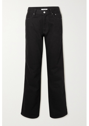 GAUCHERE - Zip-detailed Jeans - Black - FR34,FR36,FR38,FR40,FR42