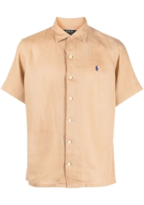 Polo Ralph Lauren Polo Pony linen shirt - Brown