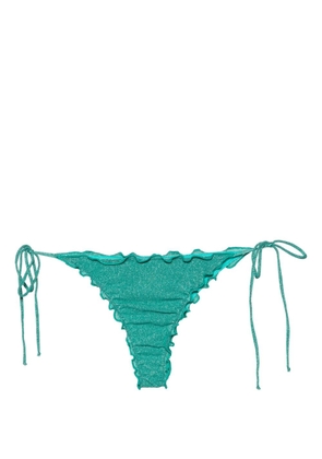 MC2 Saint Barth Miami lurex bikini bottoms - Green