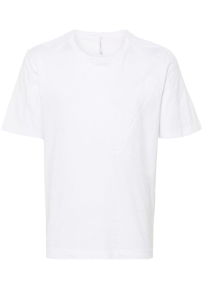 Transit jersey-texture T-shirt - White