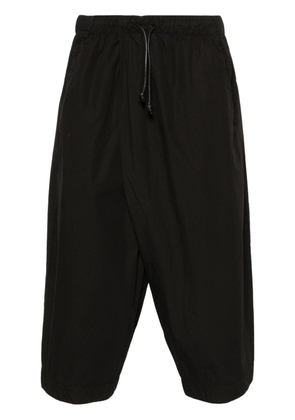 Transit cotton cropped trousers - Black