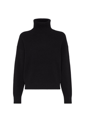 Brunello Cucinelli Wool-Blend Rollneck Sweater