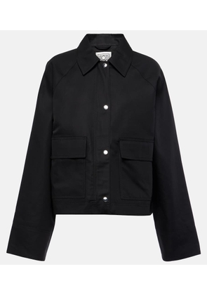 Toteme Single-breasted cotton jacket