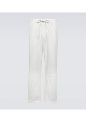 Frescobol Carioca Rocha linen and cotton straight pants