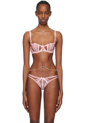 Agent Provocateur Rose Gold Zaylee Body Chain