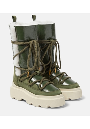 Inuikii Urban Trek paneled leather boots