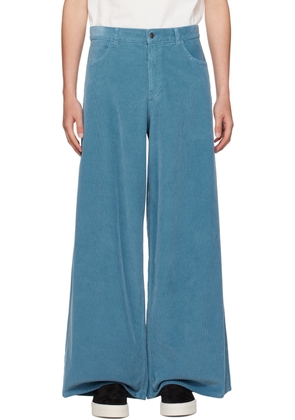 The Row Blue Chani Trousers