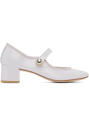 Repetto Off-White Fabienne Mary Jane Heels