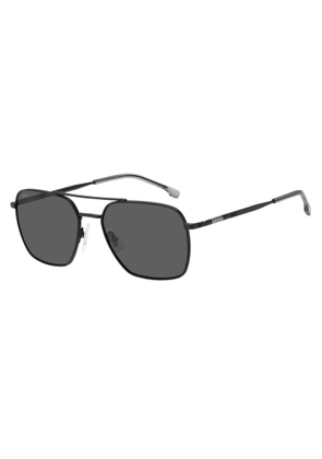 Hugo Boss Grey Navigator Mens Sunglasses BOSS 1414/S 0003/IR 57