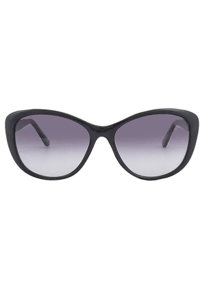 Calvin Klein Grey Butterfly Ladies Sunglasses CK19560S 001 57