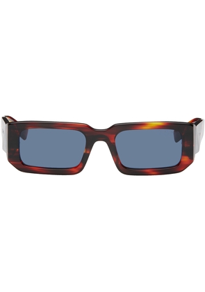 Prada Eyewear Brown Symbole Sunglasses