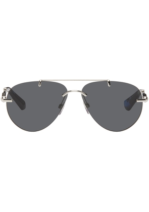 Burberry Silver Metal Sunglasses