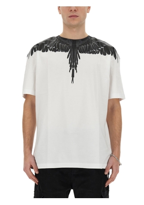 Marcelo Burlon T-Shirt With Icon Wings Print