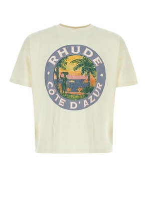 Rhude Sand Cotton Lago T-Shirt