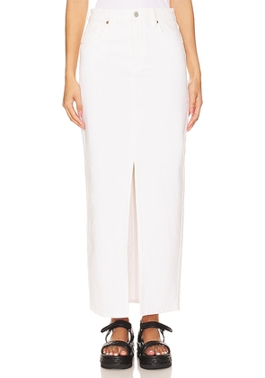 BLANKNYC Maxi Skirt in White. Size 26, 28, 29.