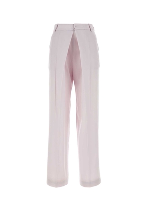 Low Classic Lilac Wool Pant