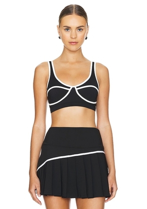 BEACH RIOT Olympia Top in Black. Size M, S, XL, XS.