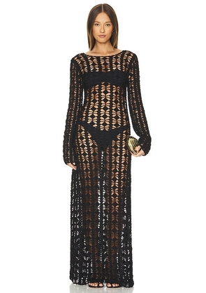 BEACH RIOT Ariana Dress in Black. Size M, S, XL, XS.