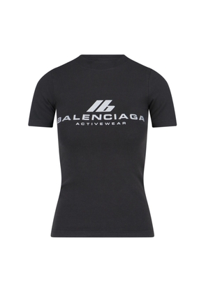 Balenciaga Activewear Stretch Jersey T-Shirt