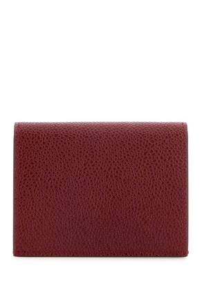 Thom Browne Tiziano Red Leather Card Holder