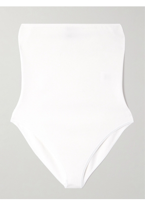 Alaïa - Strapless Ponte Bodysuit - White - FR34,FR36,FR38,FR40,FR42,FR44