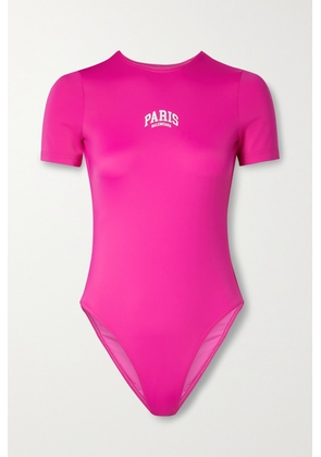 Balenciaga - Printed Cutout Swimsuit - Pink - XS,S,M