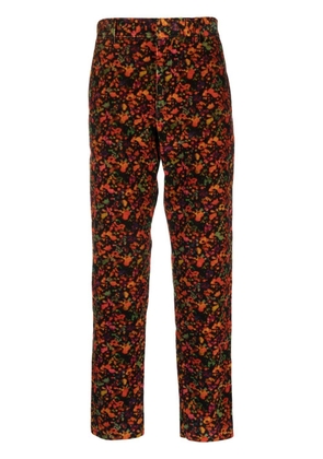 Paul Smith floral-print tailored trousers - Multicolour