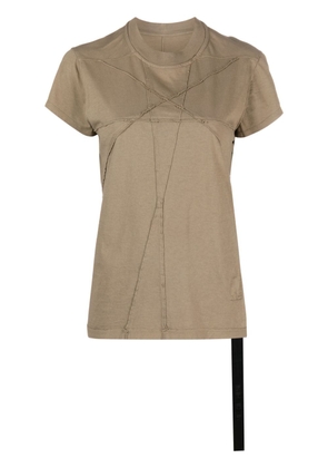 Rick Owens DRKSHDW tonal-stitching cotton T-Shirt - Green