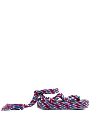 ISABEL MARANT Erol rope sandals - Blue