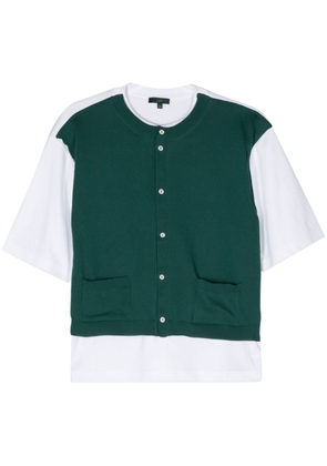 Jejia layered crew-neck T-shirt - Green