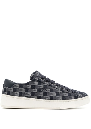 Bally jacquard lace-up sneakers - Black