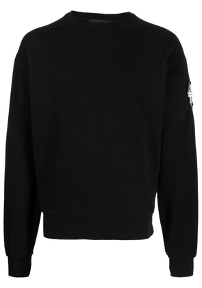 HELIOT EMIL carabiner-detail sweatshirt - Black